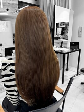 エトワ(ETOWA) ブラウンベージュ/丸みロング