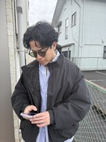 サーリー(SURLY)&nbsp;ニュアンスパーマ　メンズパーマ　大人　メンズ