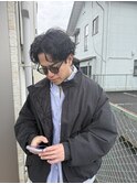 ニュアンスパーマ メンズパーマ 大人 メンズ