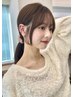 髪をまとめても可愛い♪ 前髪&顔周りカット