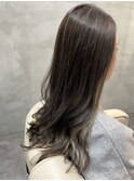 イヤリングカラー×ハイライト