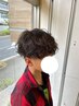 【平野指名限定/30%off】カット+ナチュラルパーマ¥13,750→¥9625
