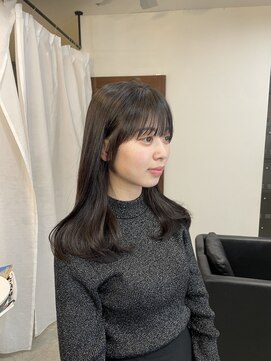 スイート ヘアデザイン(Suite HAIR DESIGN) 結んだ時もおろした時も可愛い顔周りカット