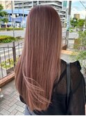大人ピンクベージュ