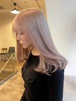 ペレ 梅田(PELE)&nbsp;ホワイトグレージュ/デジタルパーマ/チェリーブラウン/梅田