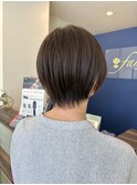 ナチュラルショートボブ