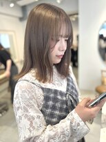 ノック(knock)&nbsp;ワンブリーチでつくるhazelgreige