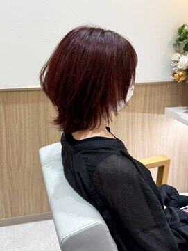 アビエブラン 若江岩田(abije blanc) チェリーブラウンショート【若江岩田】