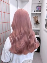 ベレーザ 渋谷神南(Beleza) 16218ブリーチ＆ダブルカラー渋谷ローズブラウンモーヴピンク