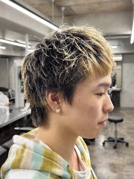 ニコ トウキョウ ロジック(nico TOKYO Logic) 刈り上げアップバングスパイキーショートパーマスパイラルパーマ