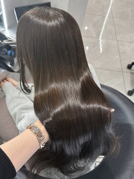 ユーフォリア 池袋東口駅前店(Euphoria) 【Euphoria Rina】7トーン・オリーブベージュ