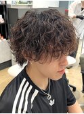 men's/MEN'S/メンズカット/メンズパーマ/郡山/プードルパーマ