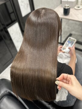 ピリオド 蒲田(Period.) 髪質改善/オリーブカラー/ブリーチなしカラー/蒲田/近藤