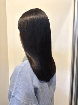 ケークリエイティブコード(K creative COrDE) ピンクブラウンで作る艶ストレート