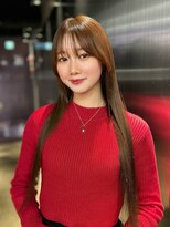 ペレ 原宿(PELE)&nbsp;ダブルカラー/ケアブリーチ/羽エクステ/原宿