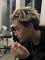 セプト 博多(SEPT.)&nbsp;ハイトーンカラー×メンズショートでこなれ感のあるスタイルに！