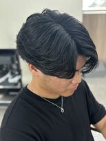 スウェル 稲毛店(Swell)&nbsp;MEN’S HAIR/サーフカール/刈り上げセンターパート/稲毛