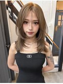 【山岡拓也】ワンカールで動きが出る！小顔効果◎ハッシュカット