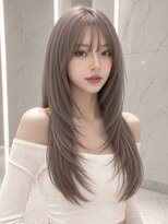 ランテルディ 渋谷(LANTERDIT) 韓国風レイヤー/ロング/薄め前髪