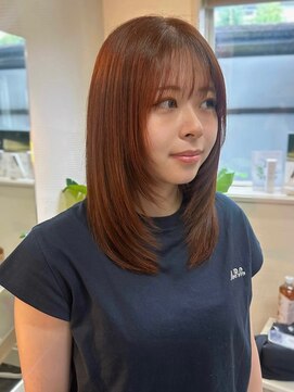 カミング(髪ing) レイヤーカット ミディアムレイヤー