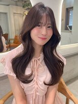 アプリ 大宮西口(appri)&nbsp;２４韓国風ロングレイヤー顔まわりカット艶髪透明感カラー大宮