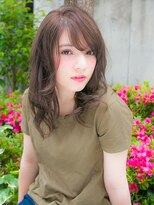 リリアン 表参道(relian)&nbsp;グレージュカラーが可愛いセミロングヘア☆