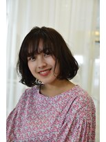 アドラーブル 松崎店(adorable) 【adorable】スタイリング簡単♪ラフエアリーボブ