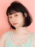 20代30代に人気！大人可愛い☆透明感のある色っぽボブ
