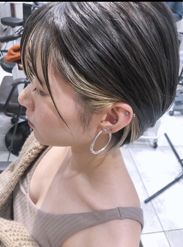 2025年春】グレージュ ショートの髪型・ヘアアレンジ｜人気順