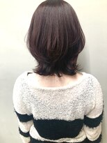 ジーナ 梅田(Zina)&nbsp;ラズベリーピンク×外ハネボブ