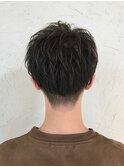 フェザーマッシュショート×ツーブロック