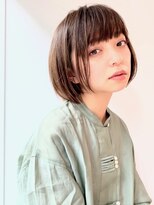 エムスラッシュ センター南(M.SLASH)&nbsp;M.SLASHセンター南/マッシュボブ/艶カラー/アッシュブラウン