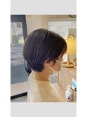 耳掛けショートby沼尾 [シア―グレージュ/ボーイッシュ女子]