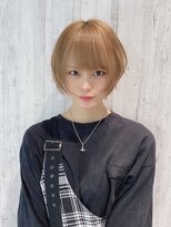 リアイス(Re:ICE)&nbsp;ミニウルフ/くすみブルー/流れるレイヤー/インナーハイライト