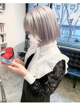 ディーカヘアーセンダイ(Di KA HAIR sendai) white/ホワイトカラー/ブリーチカラー/ハイトーン/ケアブリーチ