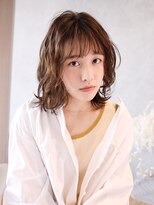 エムスラッシュ 新百合ヶ丘(M.SLASH)&nbsp;シースルーバング/くせ毛風/エアリーミディ/新百合ヶ丘