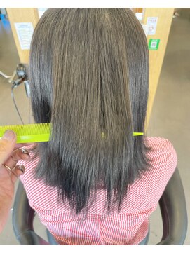 りんごの木 篠ノ井駅前店 髪質改善ストレート