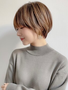 ロンド 銀座(Lond) 【銀座◇成田】くびれ小顔ショートセクションカラーハイライト