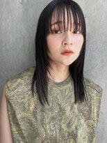 パーク(PARK)&nbsp;【PARK】ロングレイヤー×透け感ブラック