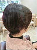 襟足すっきりショート