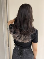 アライブ ハラジュク(ALIVE harajuku)&nbsp;ホワイトシルバーグラデーションryota