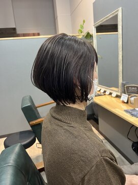 エニー 四条大宮(aNy) 【シルエットにこだわったカット】パノラマショート