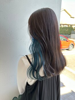 ジュエ ヘアー デザイン(Jue hair design)の写真/【Jue知立】ツヤ感、抜け感、透明感を演出♪ナチュラルかわいい最旬カラーで理想のスタイルが叶う☆