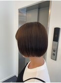 ブリーチなしダブルカラーとベージュ