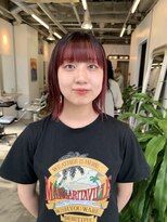 ネス(ness)&nbsp;朝楽スタイリング♪ 【天神大名/ケアブリーチ/インナーカラー】