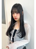 ワンカールレイヤー♪ナチュラルブラックカラー