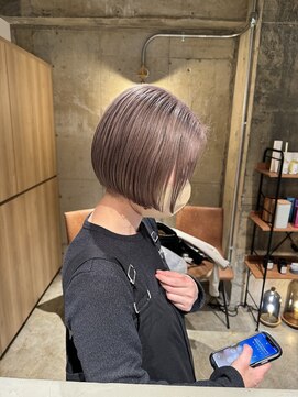 リブロ(liblo) 【ミニボブ×パールベージュ】