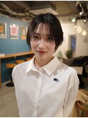 【大人ショート/阿部達哉】ショート/ショートボブ/前髪カット