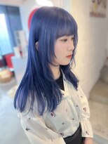 ボックスミコ(Box mico.)&nbsp;【韓国ブルー☆】流行りのレイヤースタイル