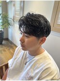 パーマスタイル/メンズカット/スタイリング楽々
